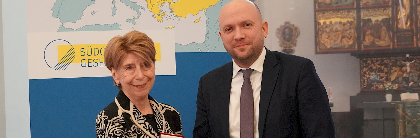 Verleihung der Konstantin-Jireček-Medaille an Prof. Dr. Maria Todorova