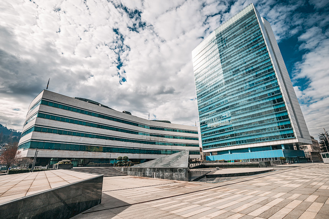 Foto: Das Parlamentsgebäude in Sarajevo. Foto: frantic00/Shutterstock
